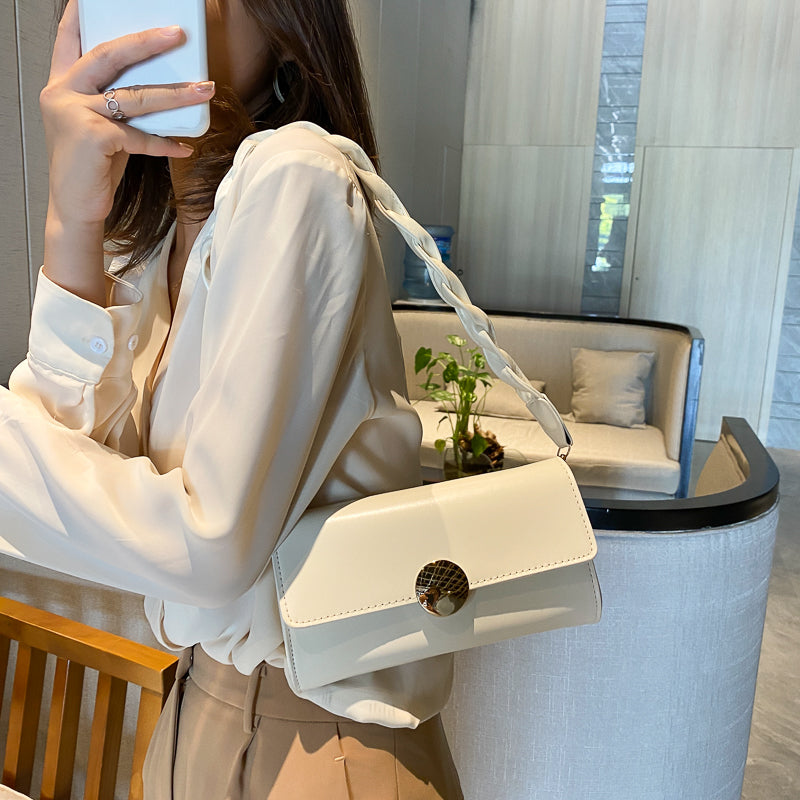 Chic French Women's Shoulder Bag - Trendy Crossbody Bag
