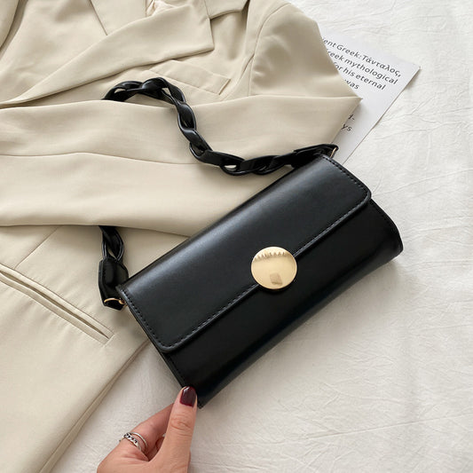 Chic French Women's Shoulder Bag - Trendy Crossbody Bag