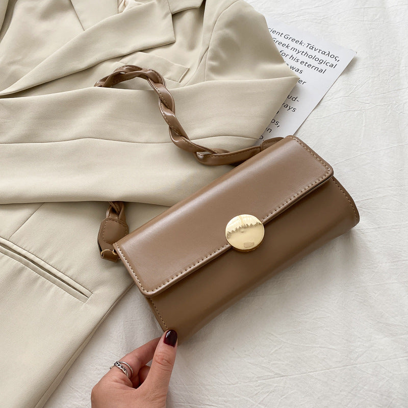 Chic French Women's Shoulder Bag - Trendy Crossbody Bag