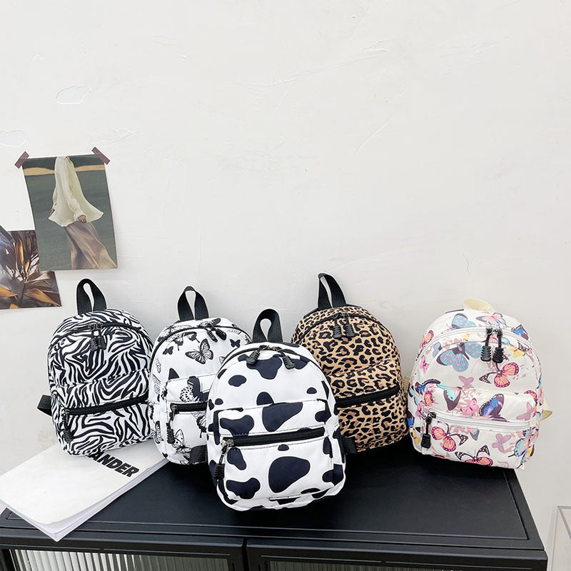 Cute Spotted Cow Backpack